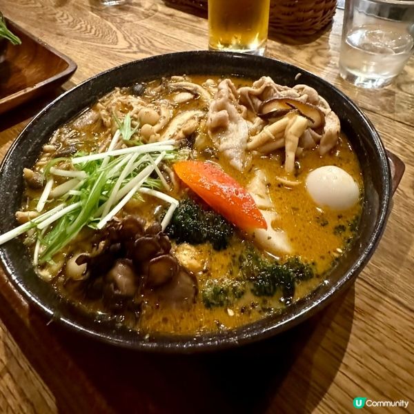 ☃️札幌@營業前不拿籌就吃不到的 Garaku湯咖哩