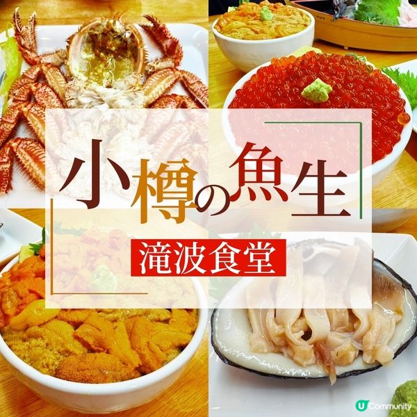 ☃️小樽@來北海道必定吃蟹 - 滝波食堂