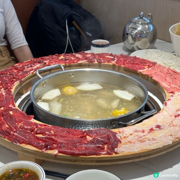 大牛火鍋 招牌大滿貫牛肉火鍋極滿足