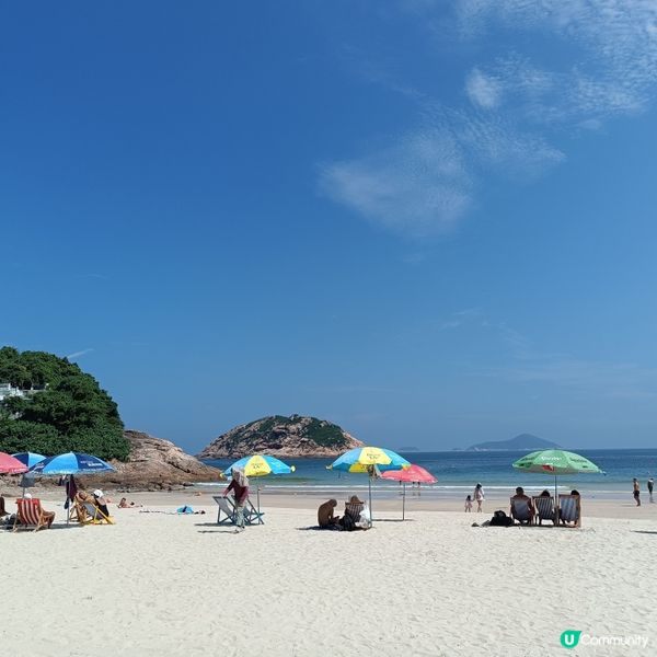 秋風送爽，石澳暢泳☀️🌊