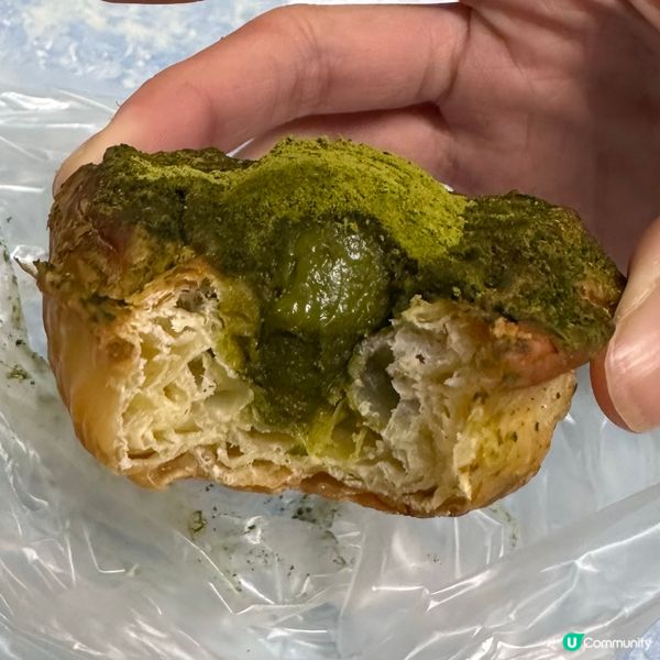 A1麵包店新推出抹茶千層酥皮撻