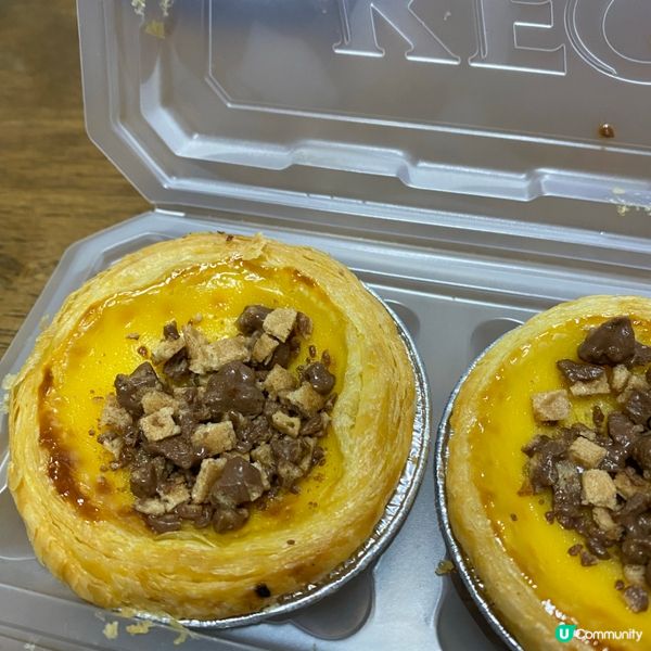 KFC新出脆濃朱古力葡撻