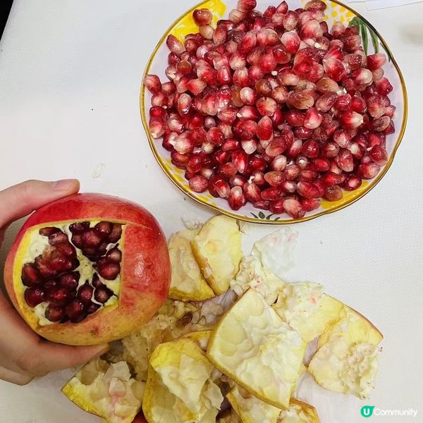 自製石榴汁😋😋