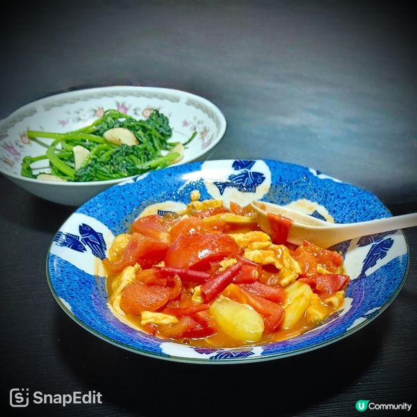 我嘅comfort food -- 蕃茄煮蛋