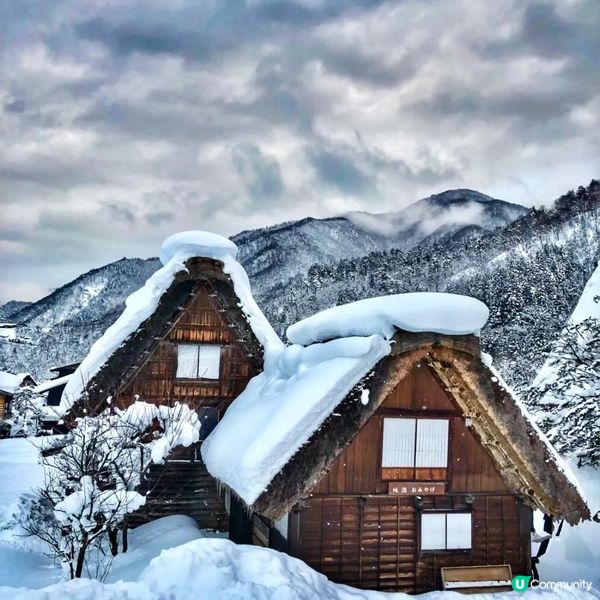 白川鄉。。宫崎駿筆下的童話世界