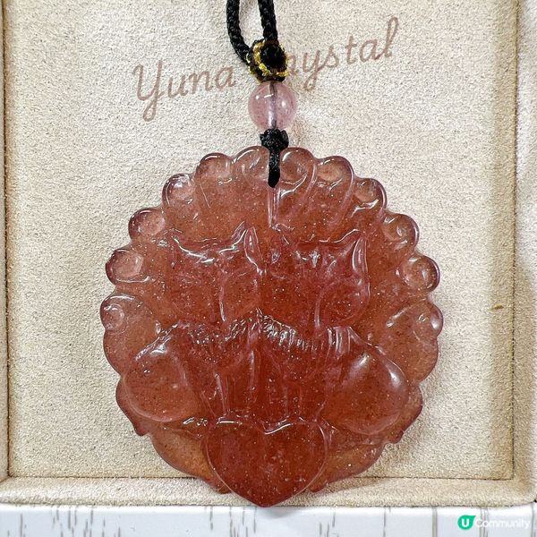 🍓草莓晶九尾狐狸🦊吊牌