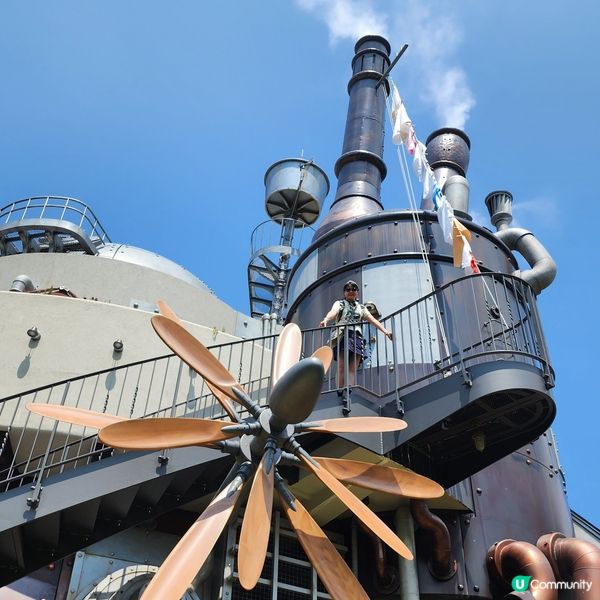 💥吉卜力公園~魔女之谷，識動的「哈爾移動城堡」‼️😱😱