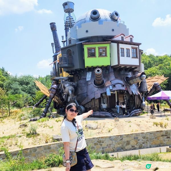 💥吉卜力公園~魔女之谷，識動的「哈爾移動城堡」‼️😱😱