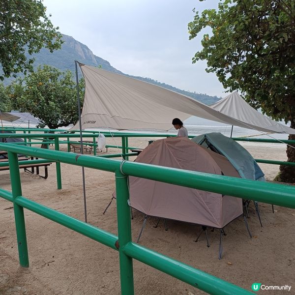 週末去貝澳露營，放鬆身心 🏕️