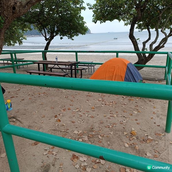 週末去貝澳露營，放鬆身心 🏕️