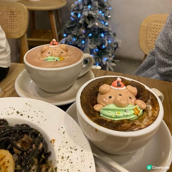 ## 灣仔必去打卡Cafe🎄勁有氣氛💜