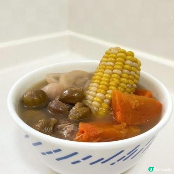 秋冬湯水食譜 (3)｜鮮淮山紅蘿蔔粟米排骨湯