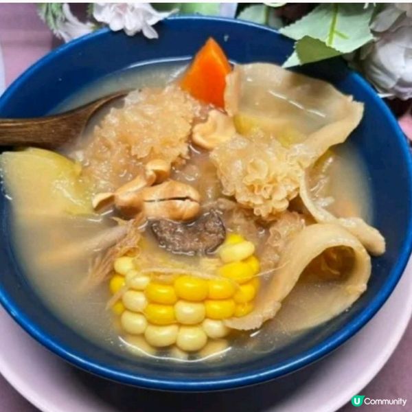 湯水食譜｜沙參玉竹佛手瓜腰果素湯