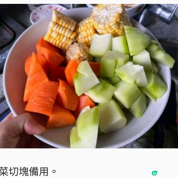 湯水食譜｜沙參玉竹佛手瓜腰果素湯