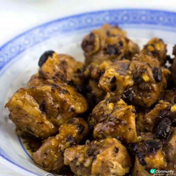 蒜蓉豆豉蒸肉排
