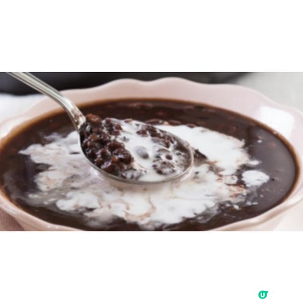 椰汁紅豆黑糯米糖水
