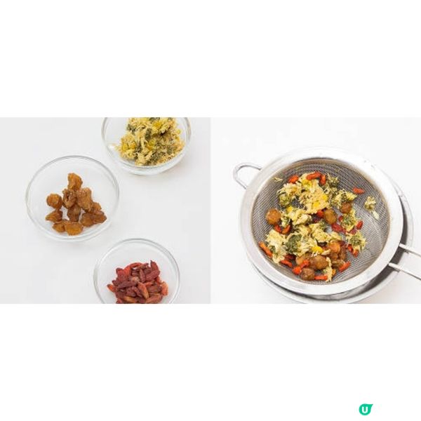 菊花杞子桂圓茶