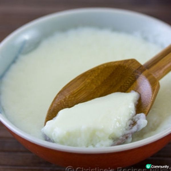 【養顏甜品】薑汁鮮奶燉蛋白 