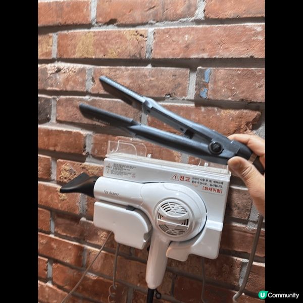 第三張是在韓國酒店用到超好用的直髮夾。