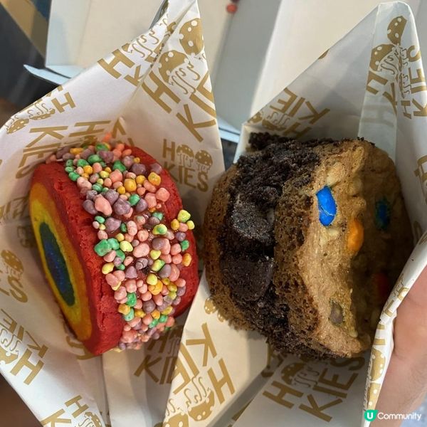 好味曲奇雪糕三文治😍🥰