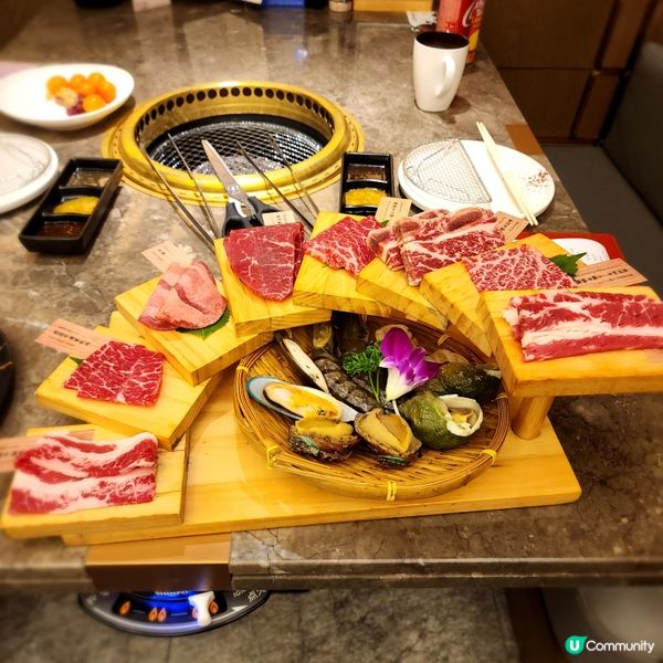 高質和牛海鮮日式燒肉120分放題任食😋