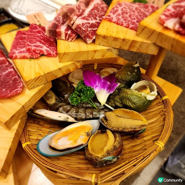 高質和牛海鮮日式燒肉120分放題任食😋