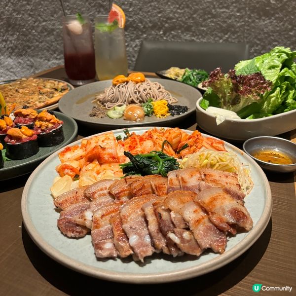 銅鑼灣•高質韓式居酒屋 大愛海膽紫菜包飯