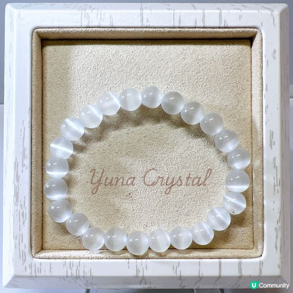 👀白貓眼石手串