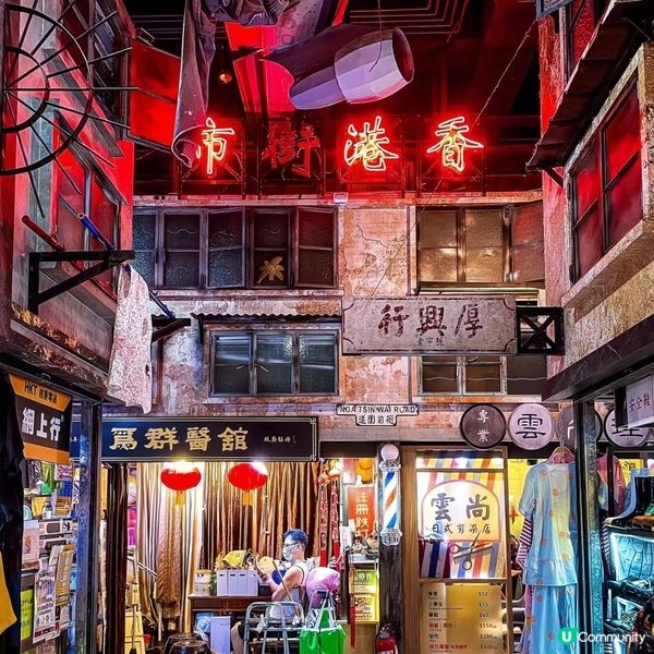 重現九龍城寨,我好像走進了電影片場