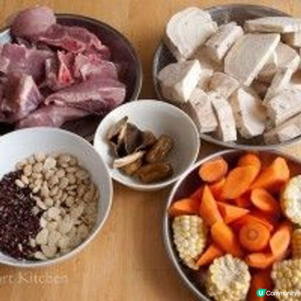 赤小豆粉葛豬骨湯 