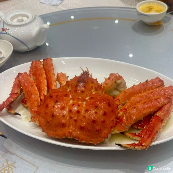 秋風起，食阿拉斯加長腳蟹 🦀