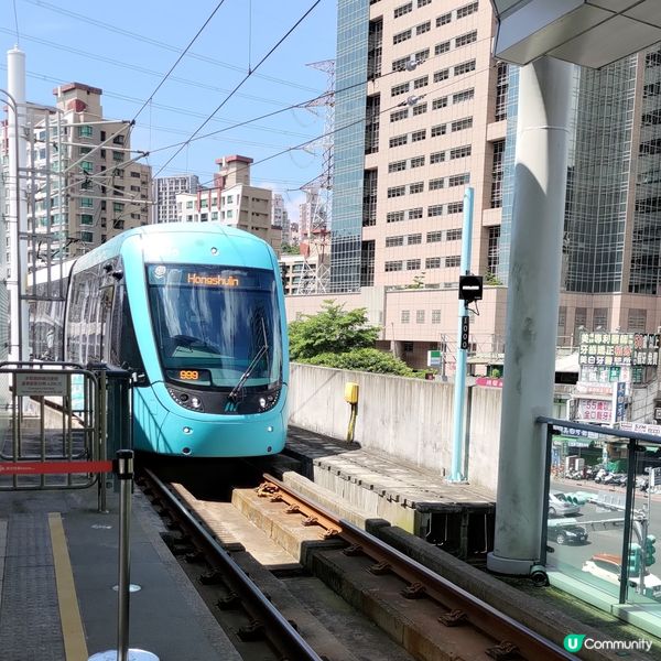 台北輕軌之旅，淡水河美景盡收眼底！🚇🌊