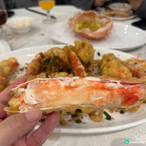 海港酒家🦀 $188/斤長腳蟹！鮮甜肥美🤤