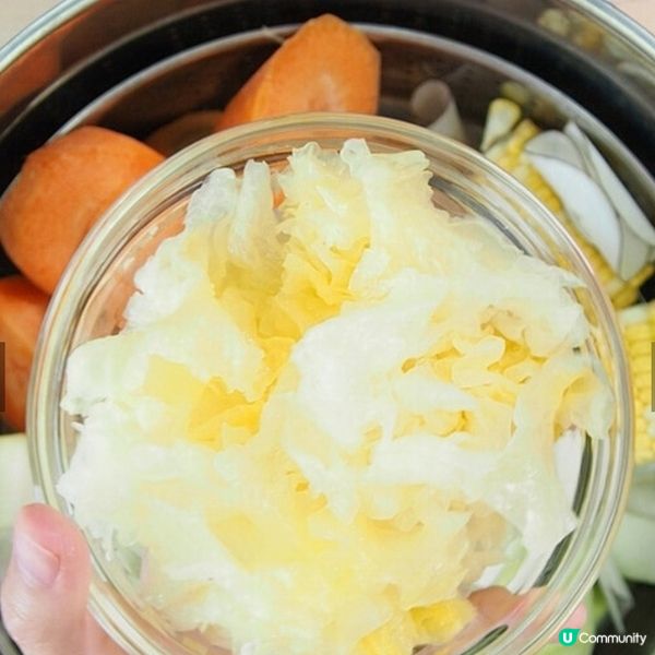 海底椰木瓜豬骨湯