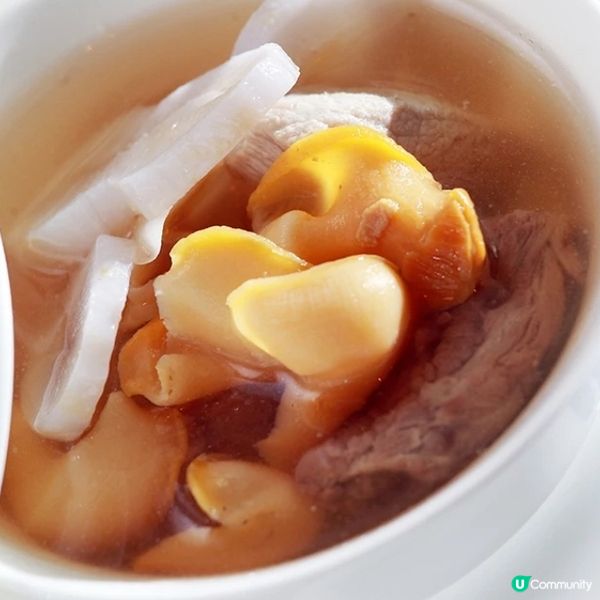 海底椰雪耳瘦肉湯