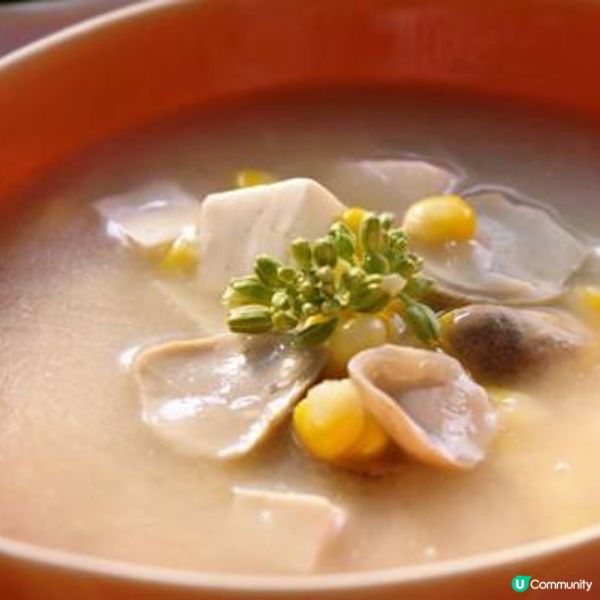 粟米草菇豆腐羹