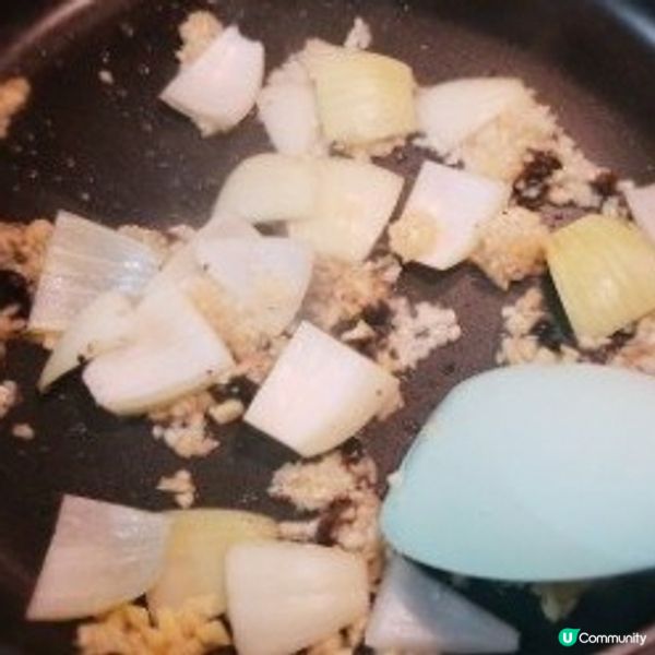 蒜蓉豆豉三色椒炒魷魚
