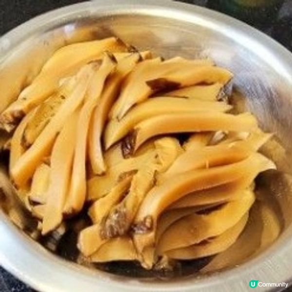 豬頸肉炒小棠菜  