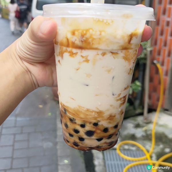 ## 台灣十分必飲💜祥賀黑糖珍珠鮮奶🤤現煮黑糖超吸引😍