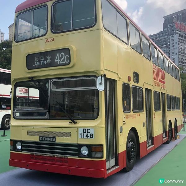 ✨🌟維園懷舊巴士展～丹尼士巨龍 12米✨（3門）