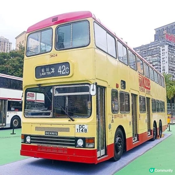 ✨🌟維園懷舊巴士展～丹尼士巨龍 12米✨（3門）