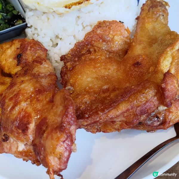 ## 粉嶺聯和墟必食🔥超巨型炸雞脾飯🍗🤤