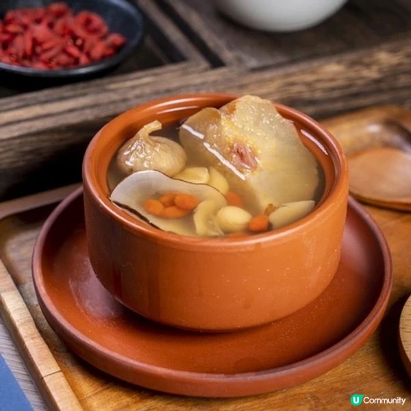 無花果乾蘋果雞湯
