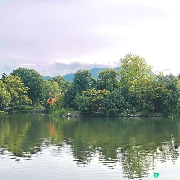 這裡是北海道札幌的中島公園，是日劇First Love的拍攝...