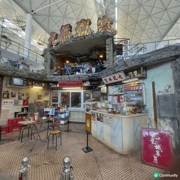 前日是本人牛一，大半日獨自先後遊覽赤鱲角機場內兩個模型：文化...