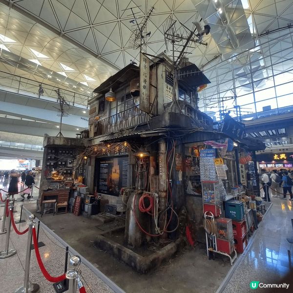 前日是本人牛一，大半日獨自先後遊覽赤鱲角機場內兩個模型：文化...