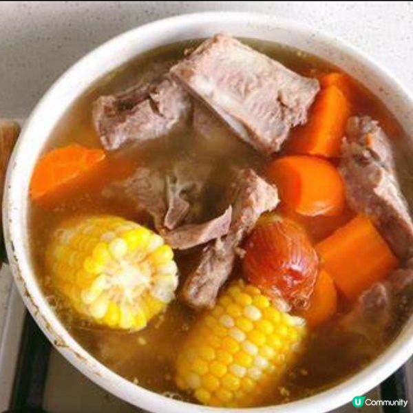 蓮藕紅蘿蔔粟米豬腱湯