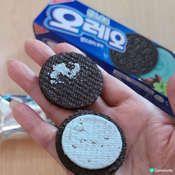  7仔新到韓國餅！薄荷朱古力味勁正🤤