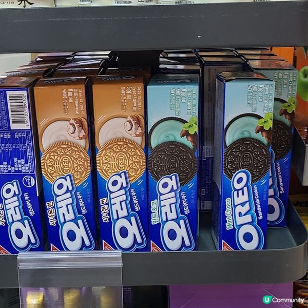  7仔新到韓國餅！薄荷朱古力味勁正🤤