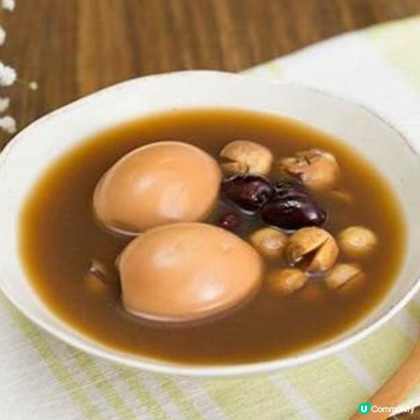 [經痛補血改善婦科疾病] 桑寄生蓮子蛋茶